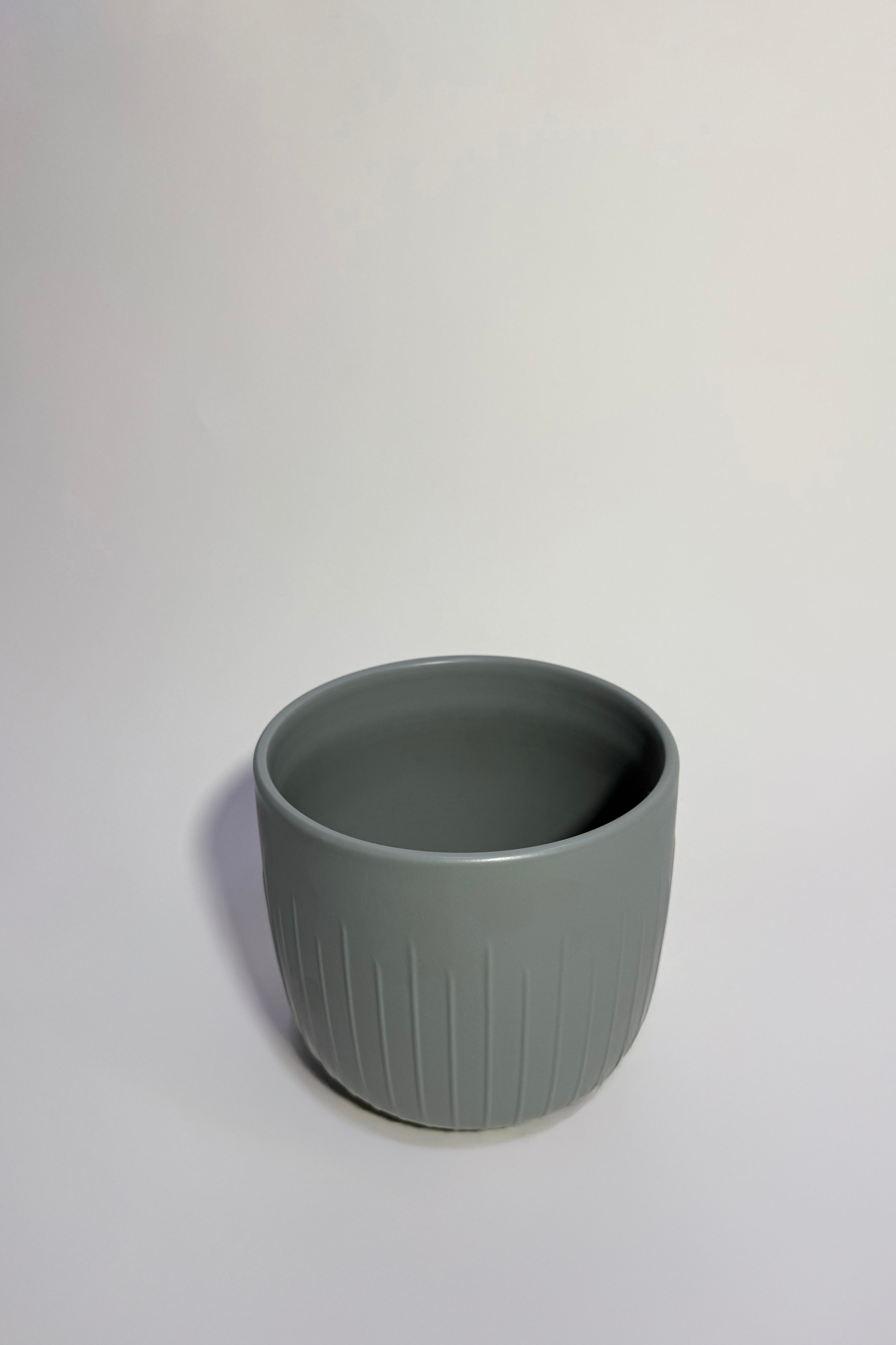 Orlo Grey Ceramic Pot