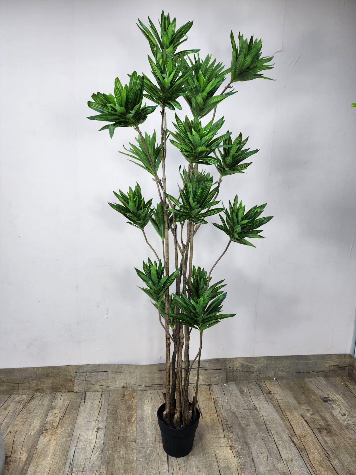 Artificial Dracaena Plant (Pot Not Included)