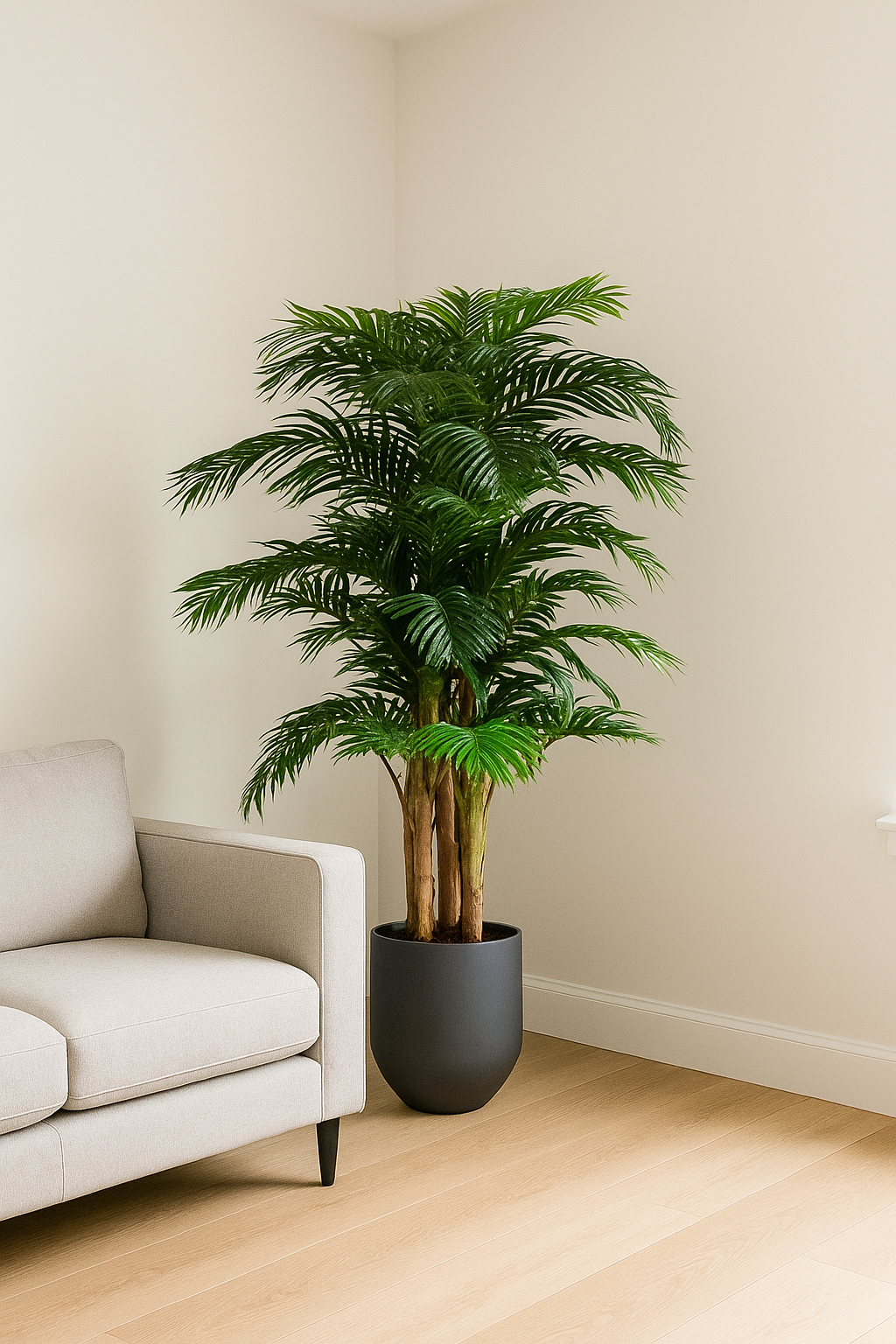 Areca Palm Artificial Plant (Pot Not Included)